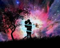 Love Couple In The Night